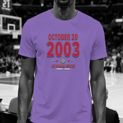 Toronto Basketball – October 29, 2003 – Origin Tee
