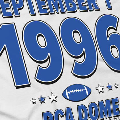 Indianapolis Football – September 1, 1996 – Origin Tee (Black & White)
