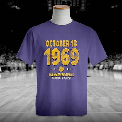 Los Angeles Basketball – October 18, 1969 – Comfort Colors