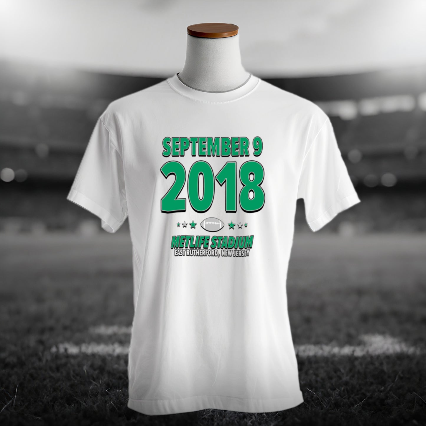 Philadelphia Football – September 9, 2018 – Origin Tee (Black & White)