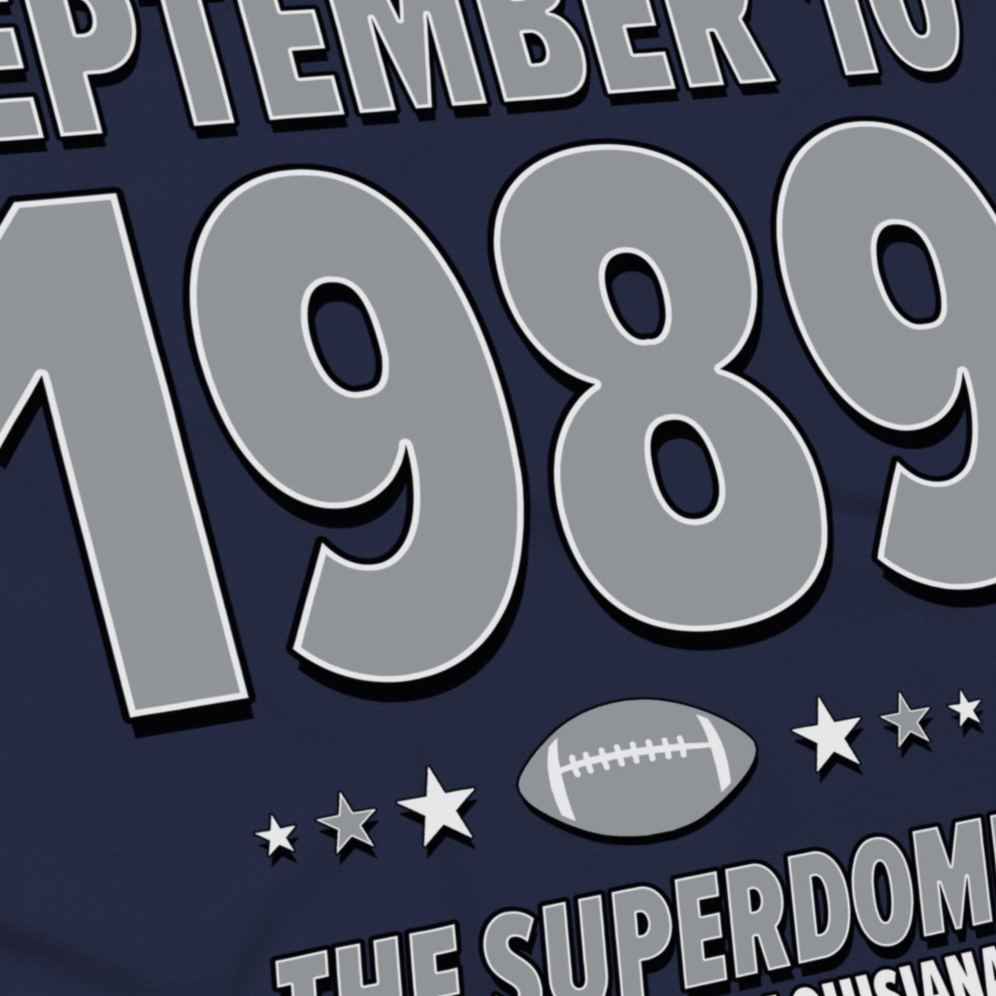 Dallas Football – September 10, 1989 – Origin Tee