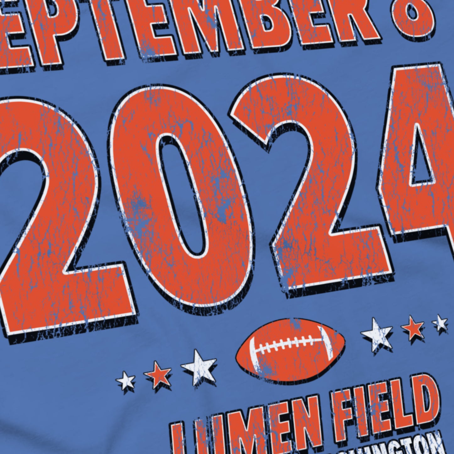 Denver Football – September 8, 2024 – Comfort Colors