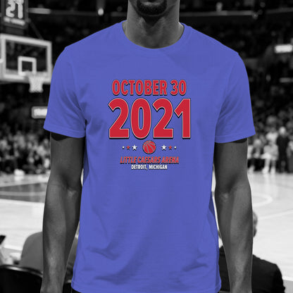 Detroit Basketball – October 30, 2021 – Origin Tee