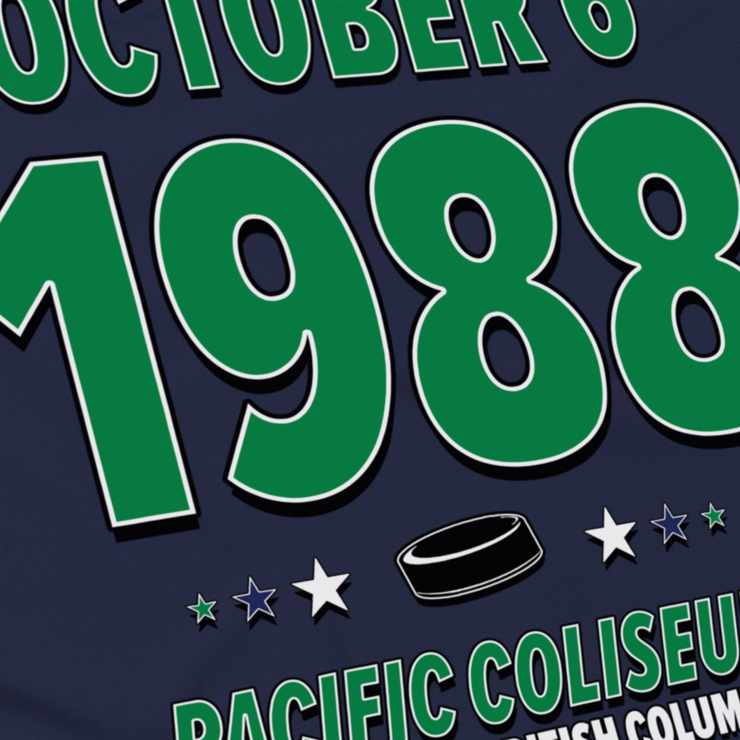 Vancouver Hockey – October 6, 1988 – Origin Tee