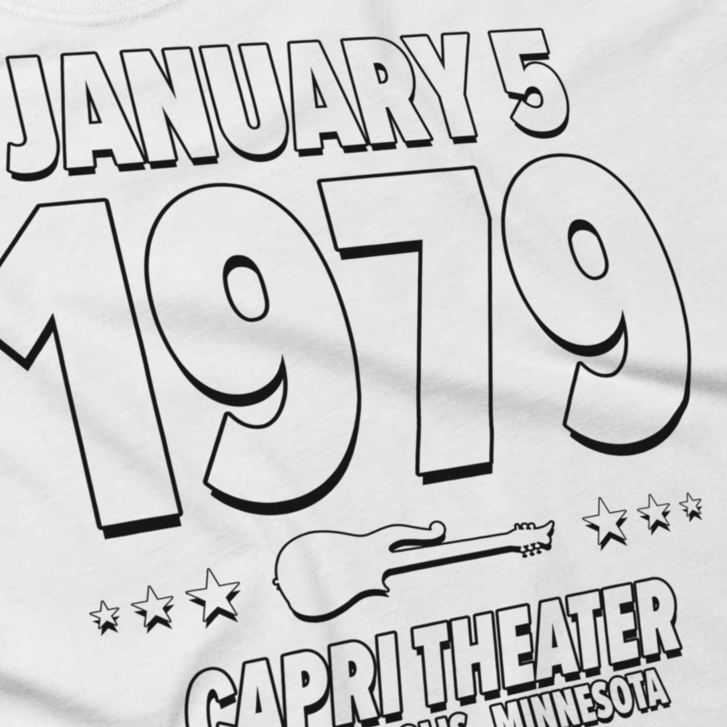 Twin City Visionary – 1979 – Origin Tee (Black & White)