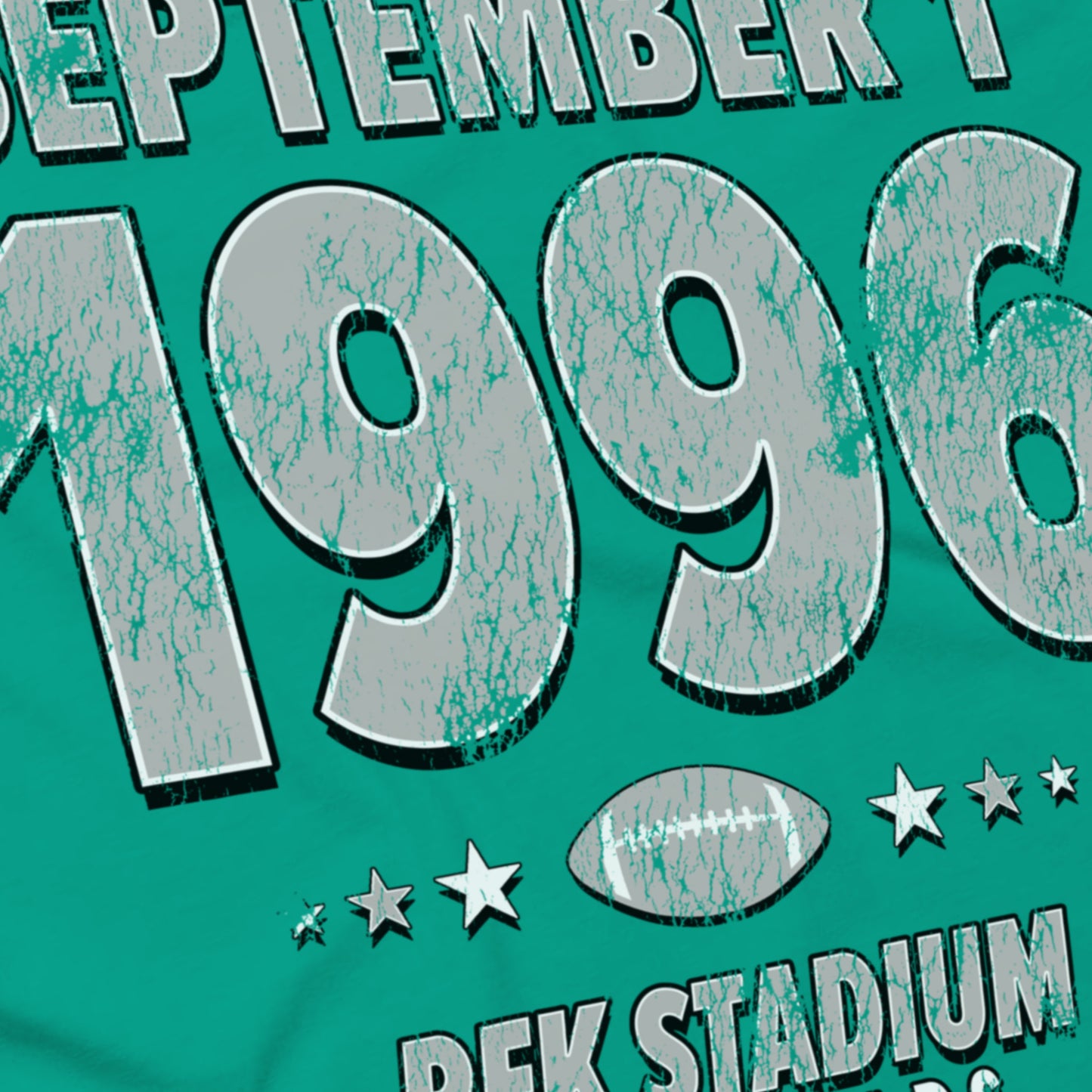 Philadelphia Football – September 1, 1996 – Comfort Colors