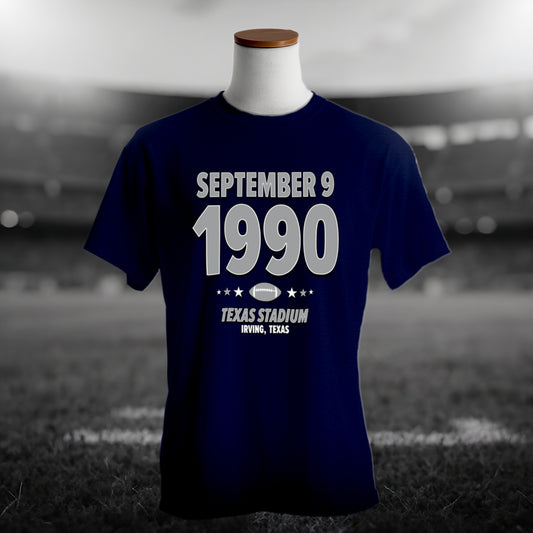 Dallas Football – September 9, 1990 – Origin Tee