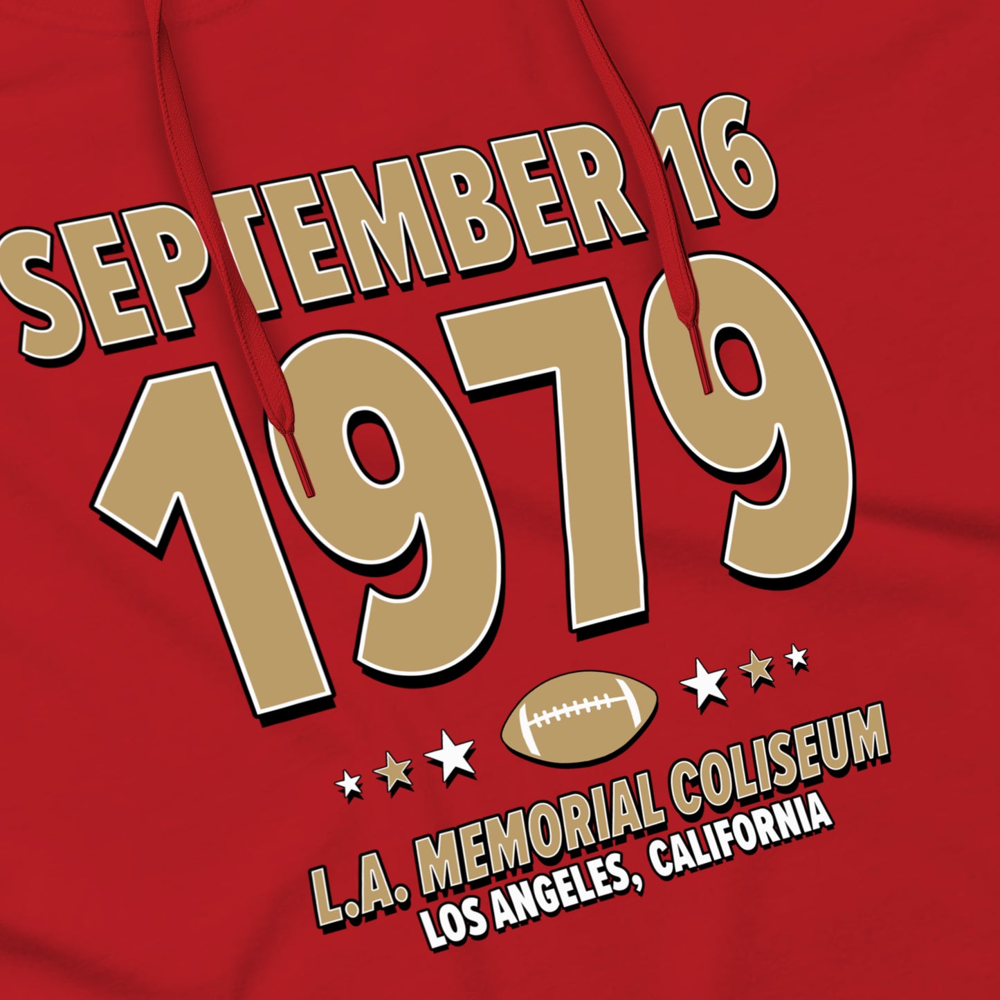 San Francisco Football – September 16, 1979 – Hoodie