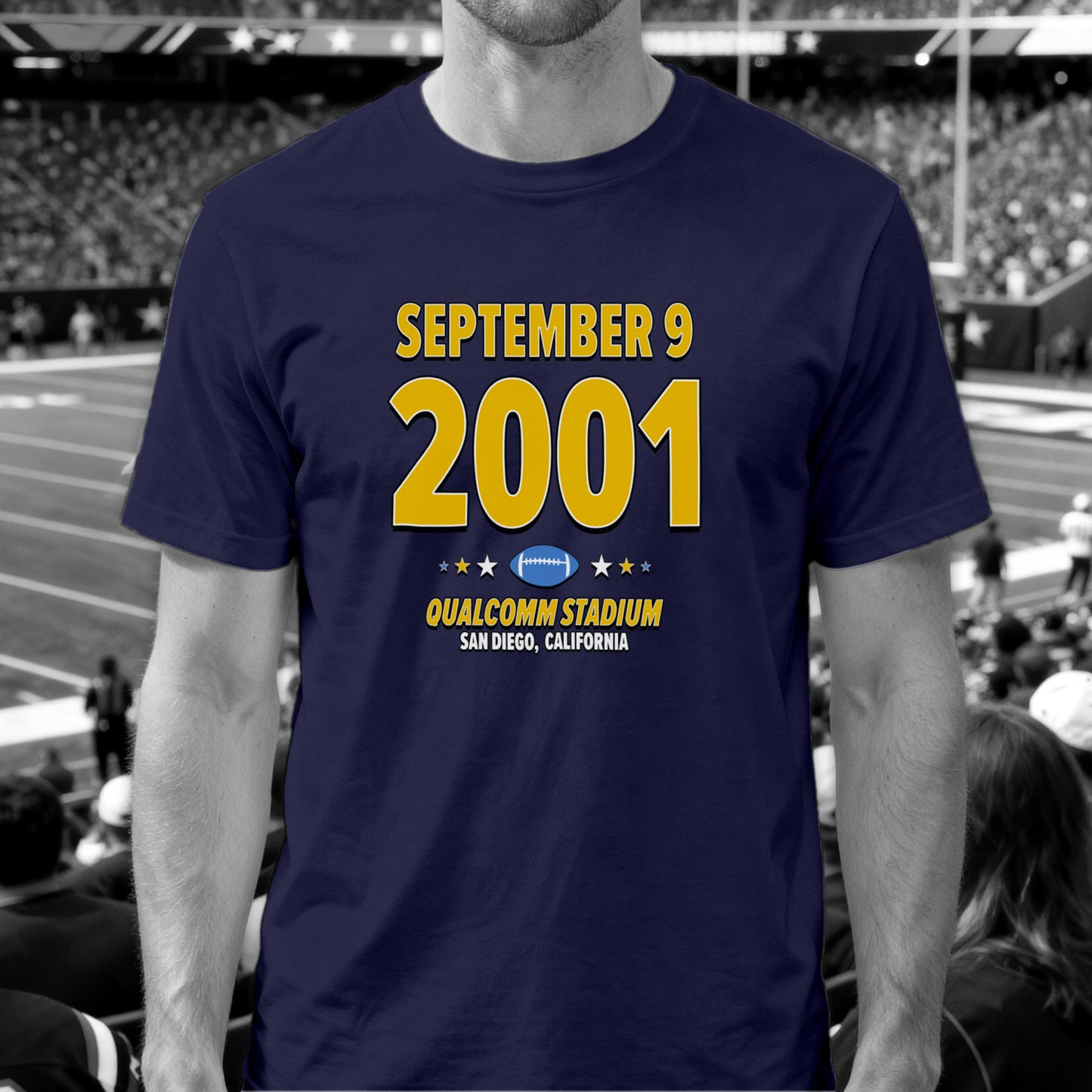 San Diego Football – September 9, 2001 – Origin Tee