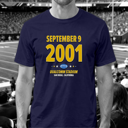 San Diego Football – September 9, 2001 – Origin Tee