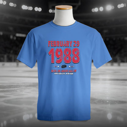 New York Hockey – February 29, 1988 – Comfort Colors