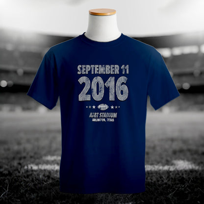 Dallas Football – September 11, 2016 – Comfort Colors