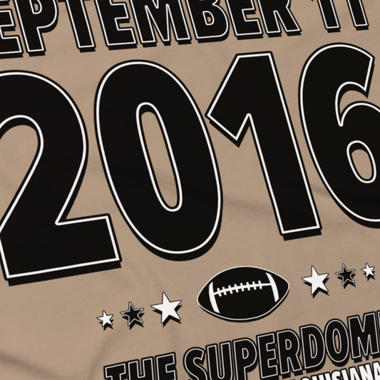 New Orleans Football – September 11, 2016 – Origin Tee