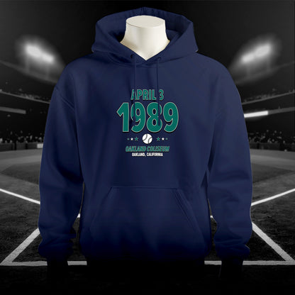 Seattle Baseball – April 3, 1989 – Hoodie