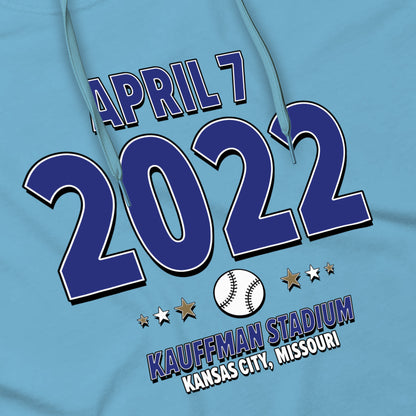 Kansas City Baseball – April 7, 2022 – Hoodie