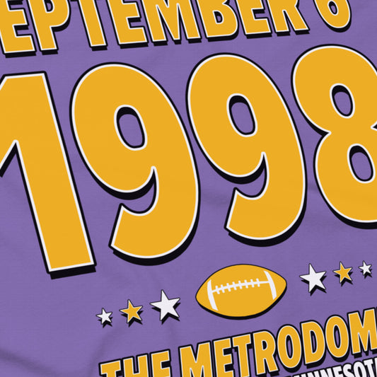 Minnesota Football – September 6, 1998 – Origin Tee