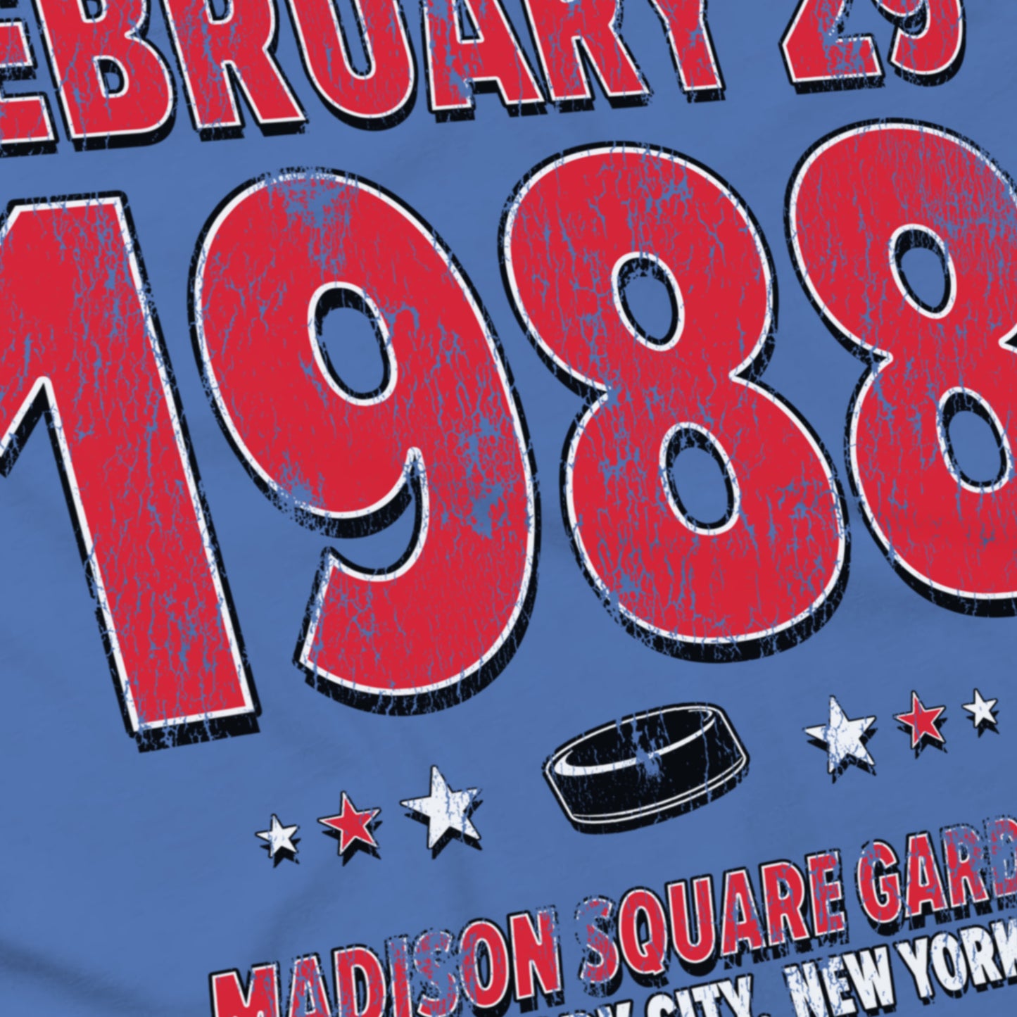 New York Hockey – February 29, 1988 – Comfort Colors