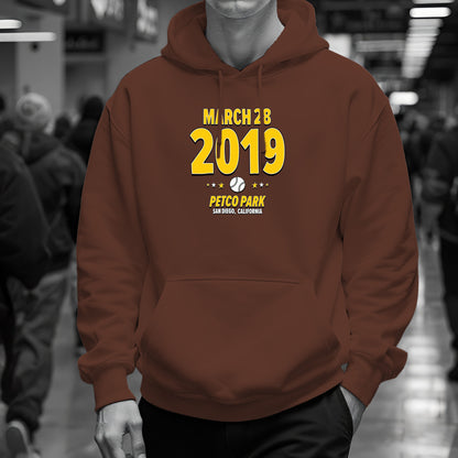 San Diego Baseball – March 28, 2019 – Hoodie