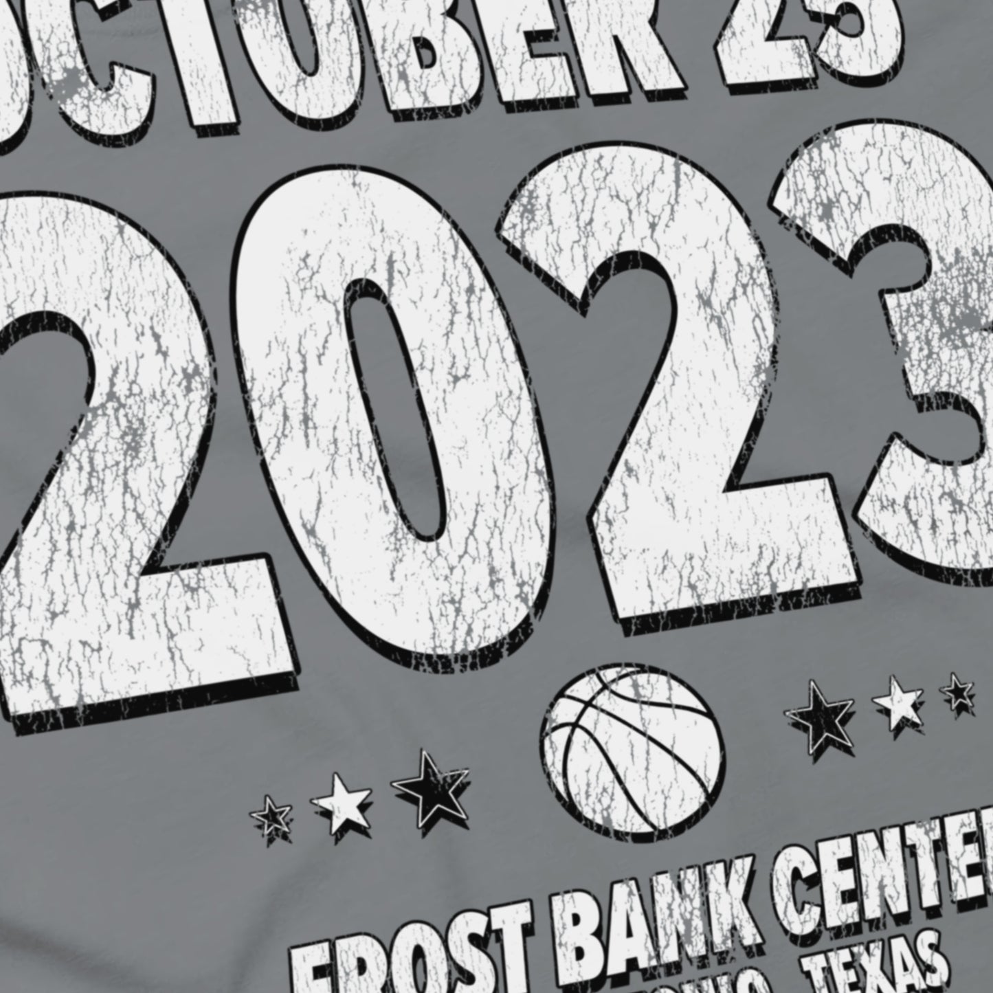 Angle — San Antonio Basketball – October 25, 2023 – Comfort Colors
