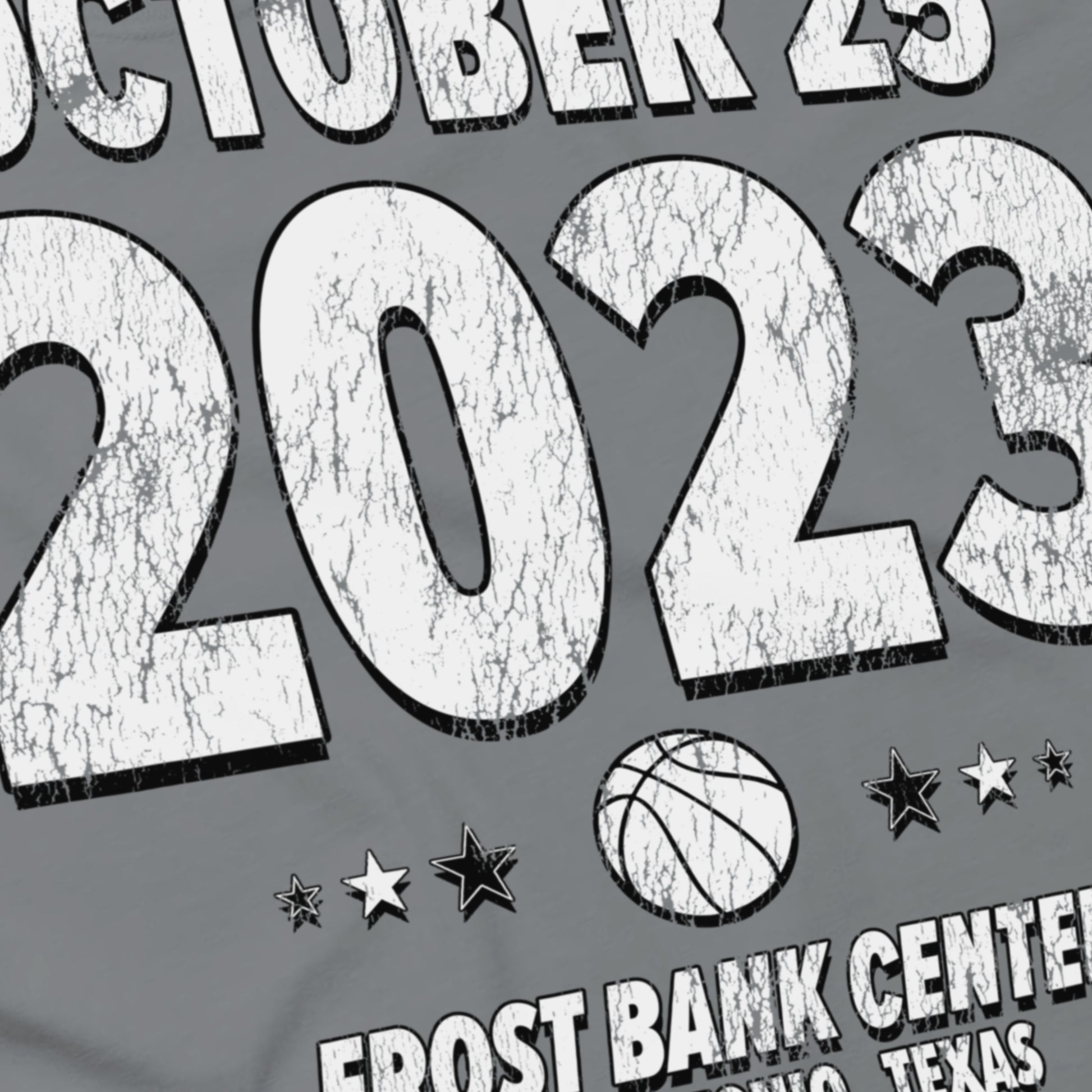 Angle — San Antonio Basketball – October 25, 2023 – Comfort Colors