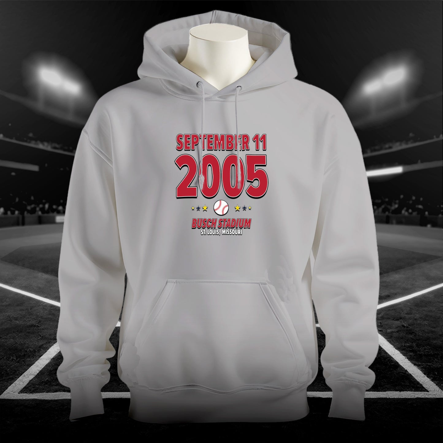 St. Louis Baseball – September 11, 2005 – Hoodie