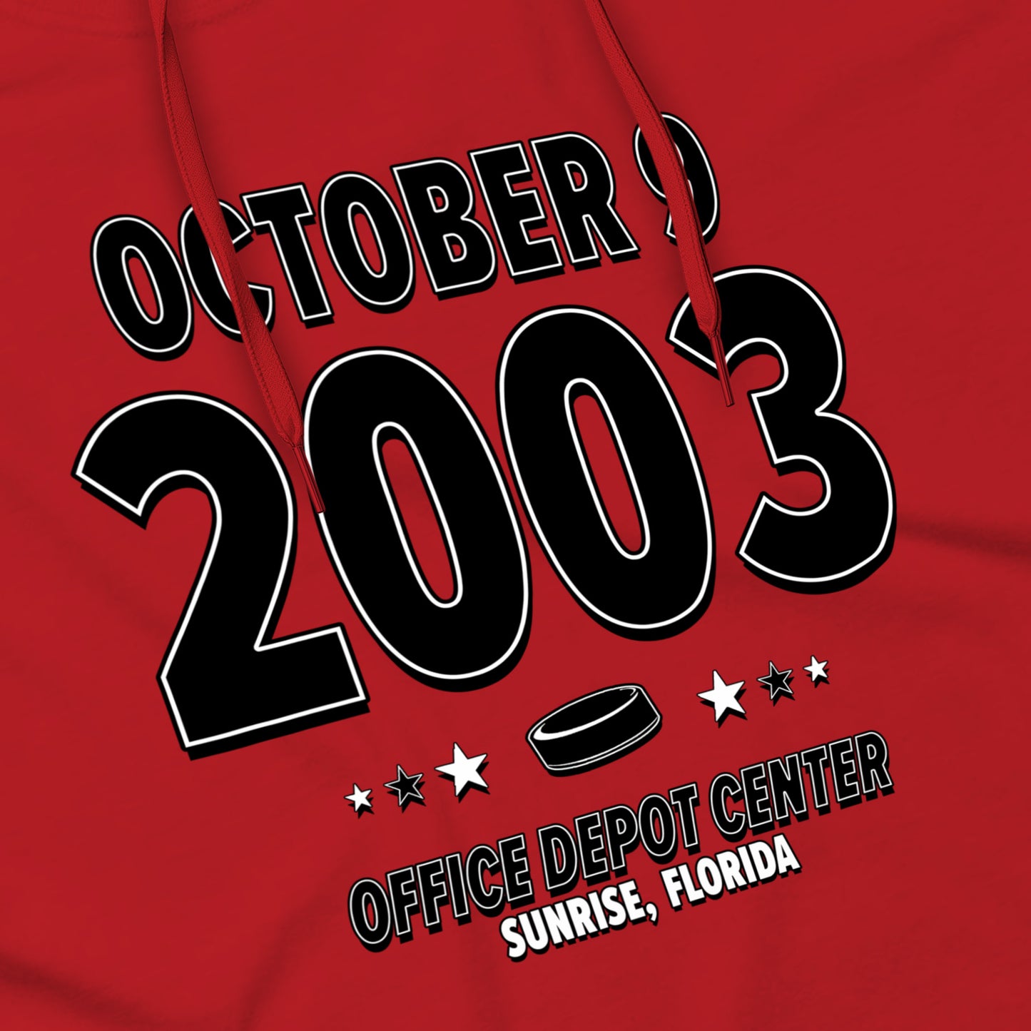 Carolina Hockey – October 9, 2003 – Hoodie