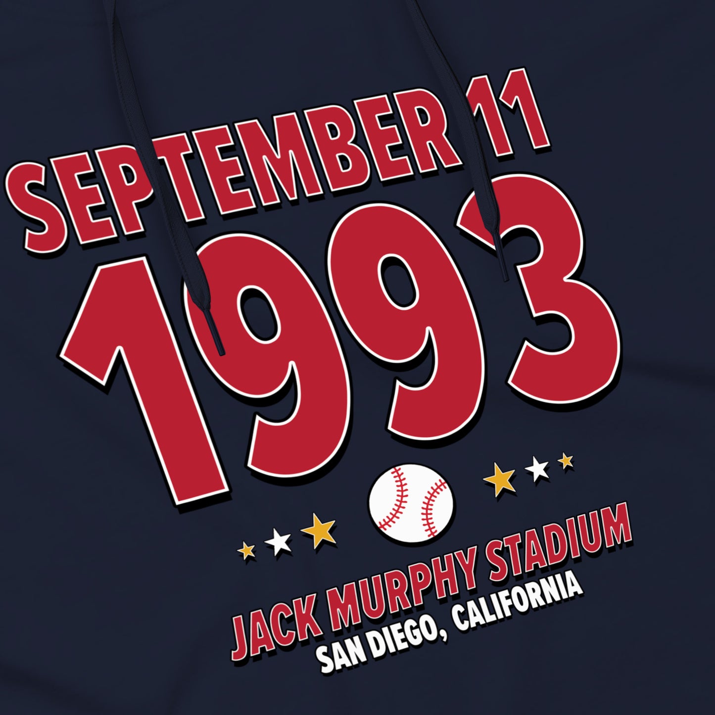 Atlanta Baseball – September 11, 1993 – Hoodie