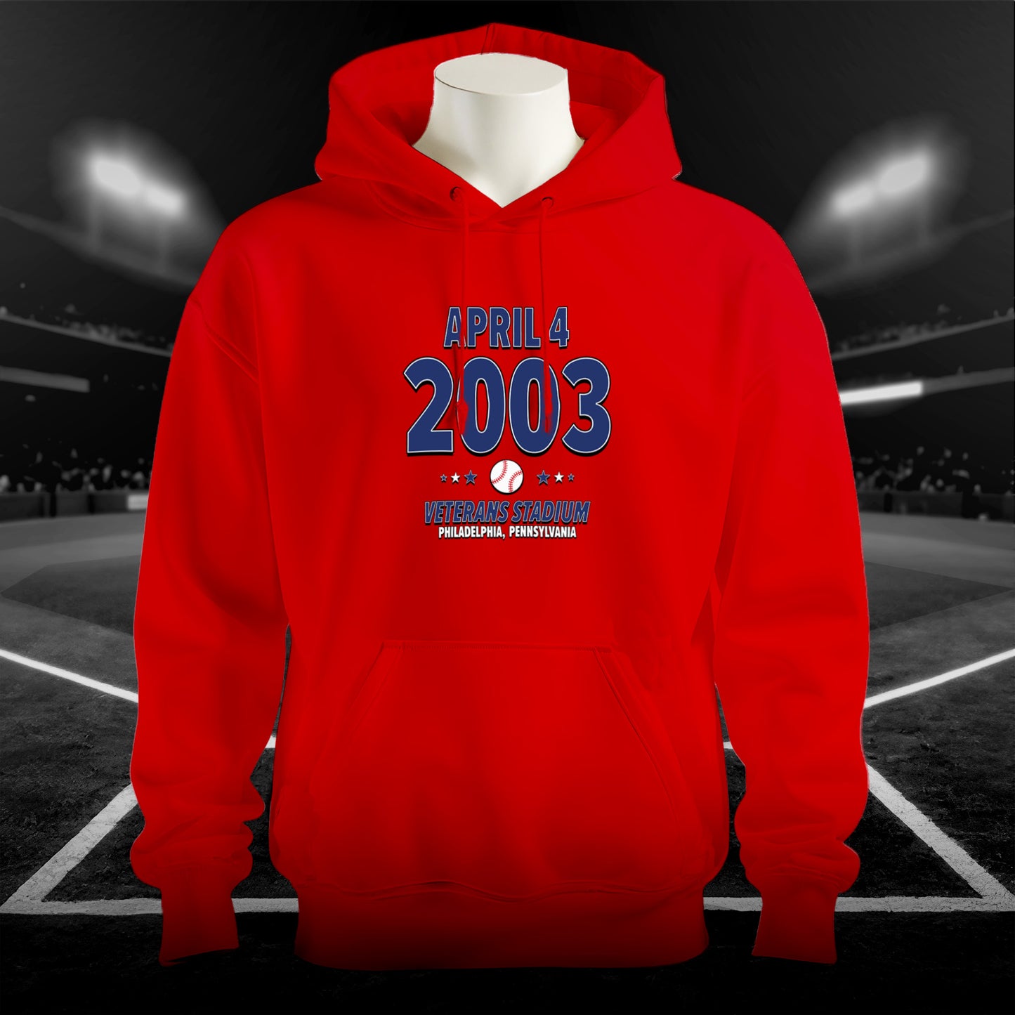 Philadelphia Baseball – April 4, 2003 – Hoodie