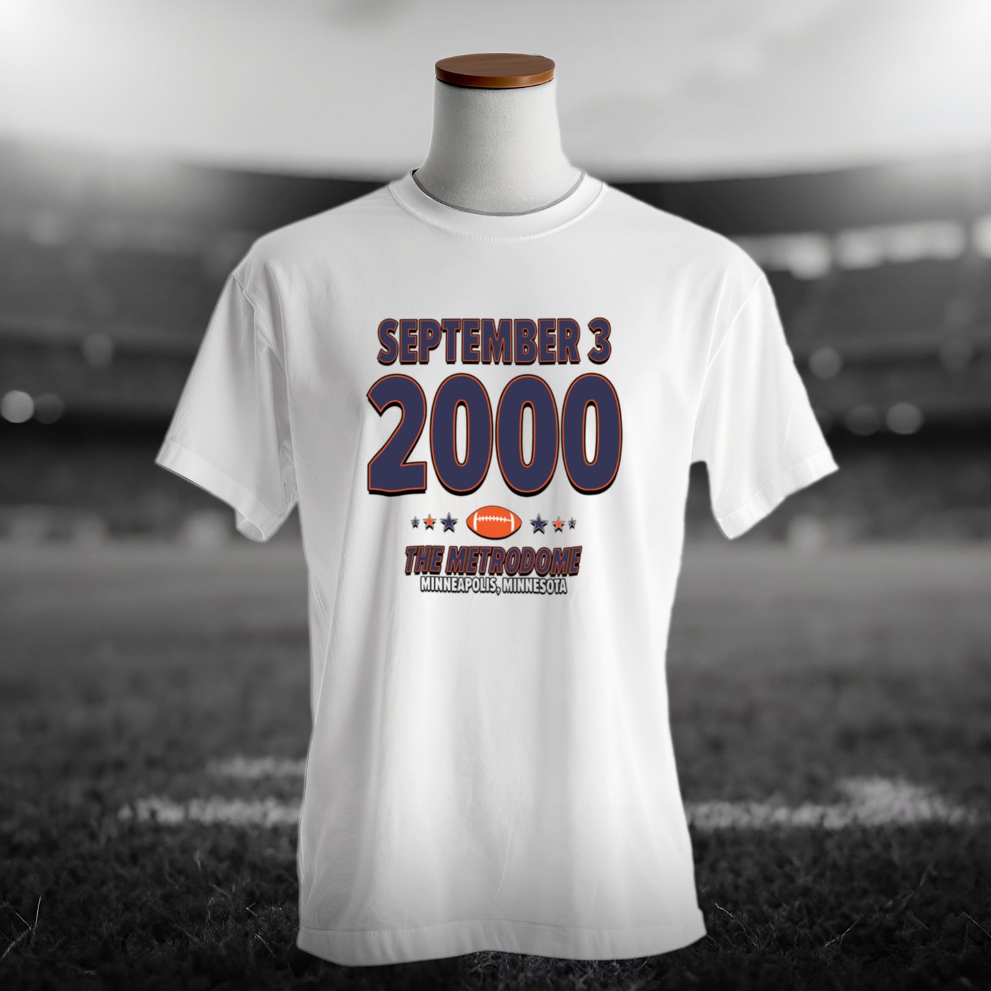 Chicago Football – September 3, 2000 – Origin Tee (Black & White)