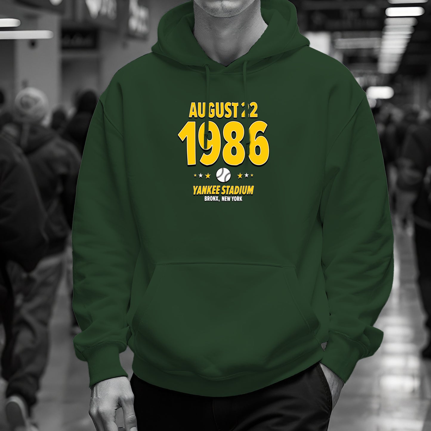 Oakland Baseball – August 22, 1986 – Hoodie