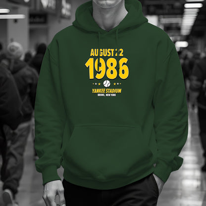 Oakland Baseball – August 22, 1986 – Hoodie