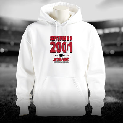 Atlanta Football – September 9, 2001 – Hoodie (Black & White)