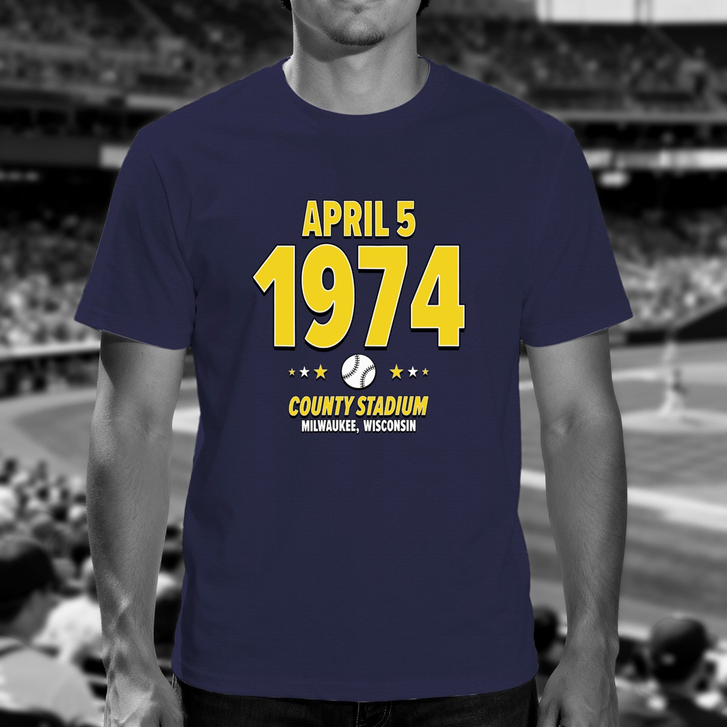 Milwaukee Baseball – April 5, 1974 – Origin Tee