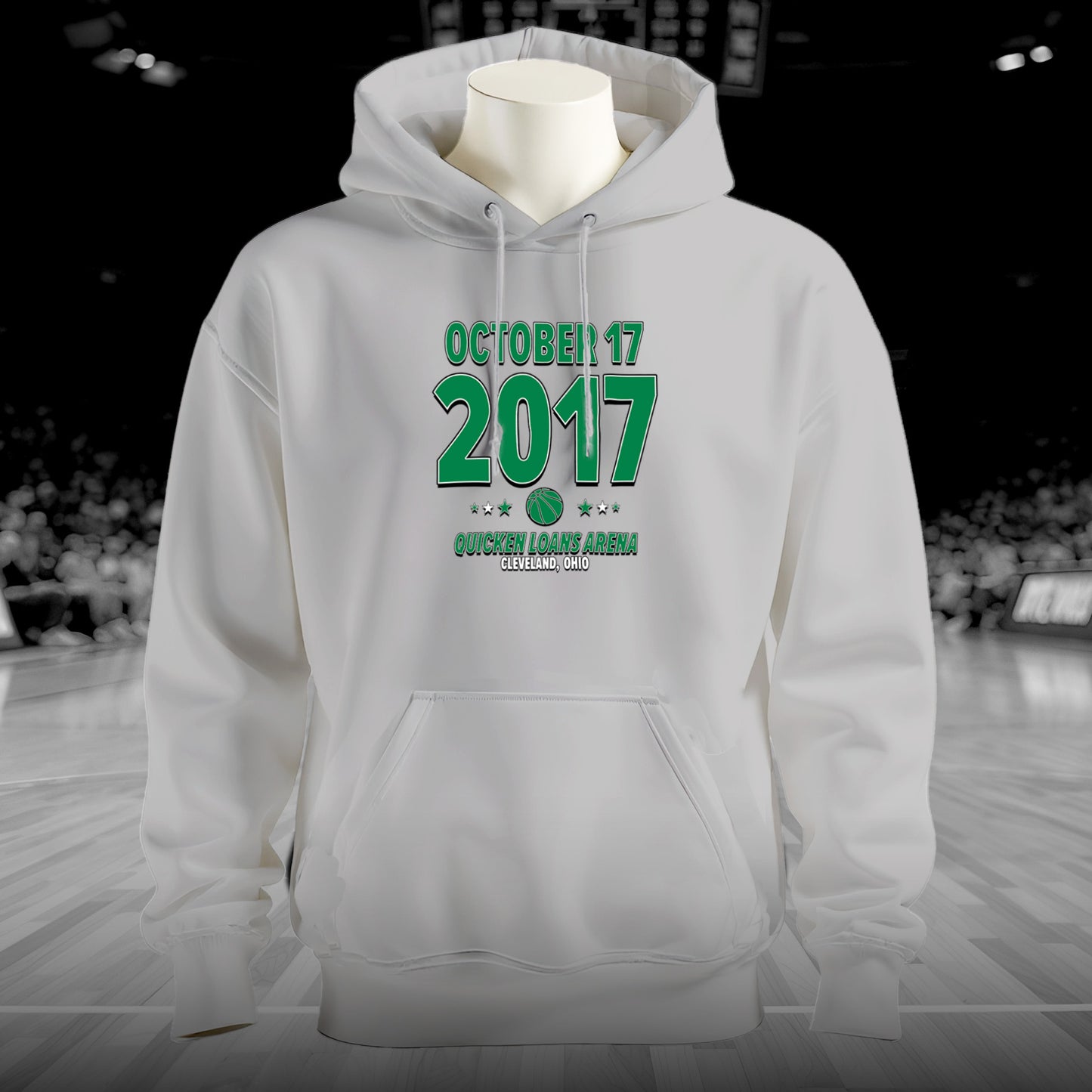 Boston Basketball – October 17, 2017 – Hoodie