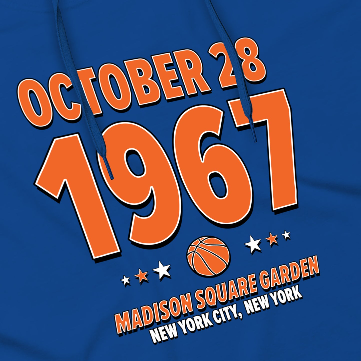 New York Basketball – October 28, 1967 – Hoodie