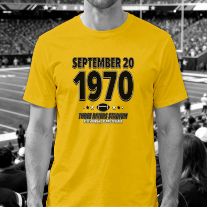 Pittsburgh Football – September 20, 1970 – Origin Tee