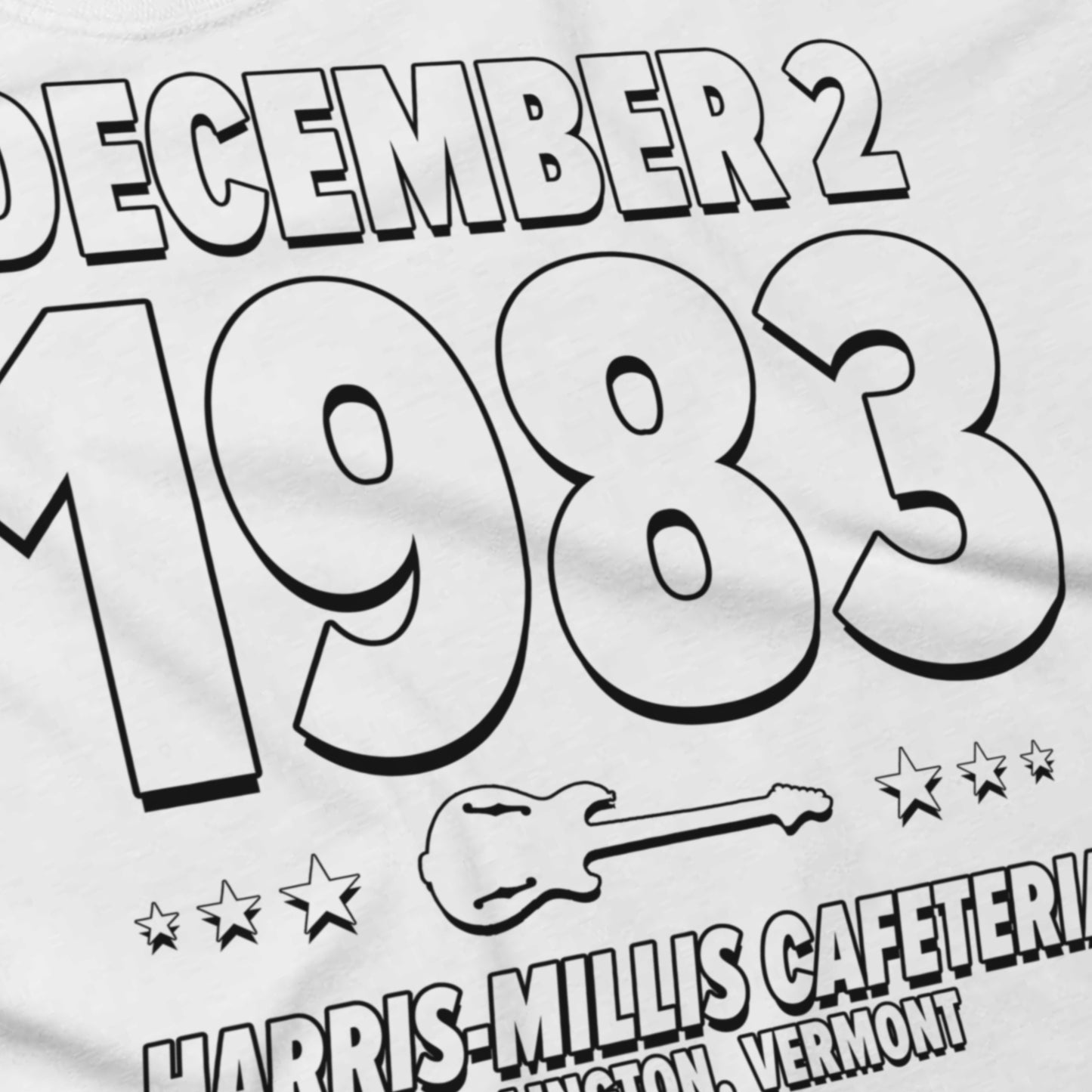 Burlington Nomads – 1983 – Origin Tee (Black & White)