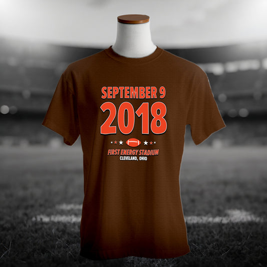 Cleveland Football – September 9, 2018 – Origin Tee