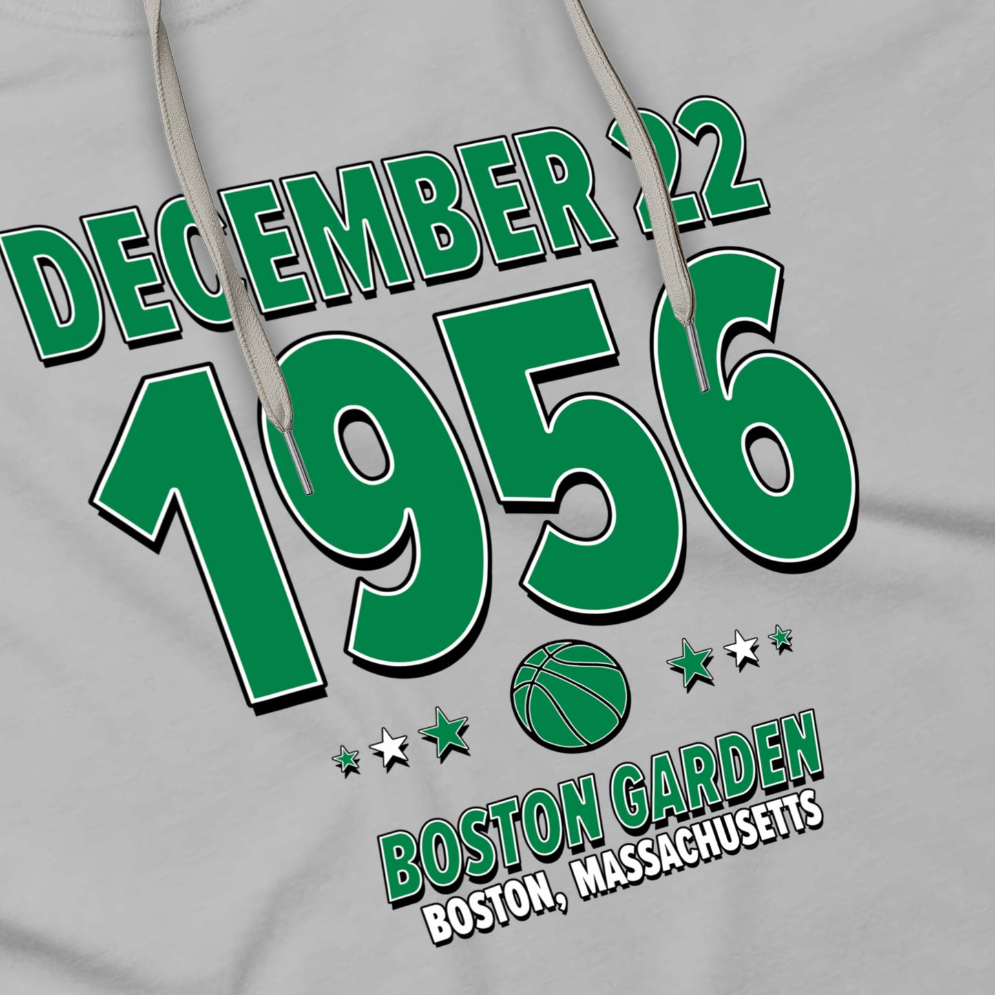 Boston Basketball – December 22, 1956 – Hoodie