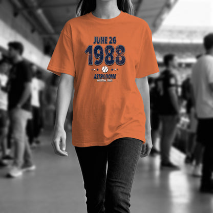 Houston Baseball – June 26, 1988 – Comfort Colors