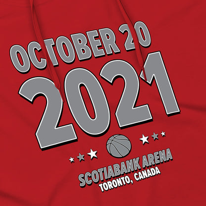 Toronto Basketball – October 20, 2021 – Hoodie