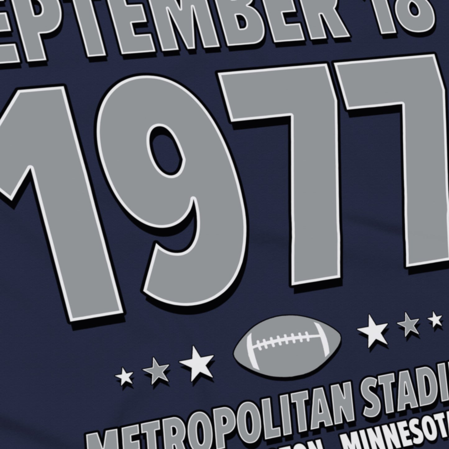 Dallas Football – September 18, 1977 – Origin Tee