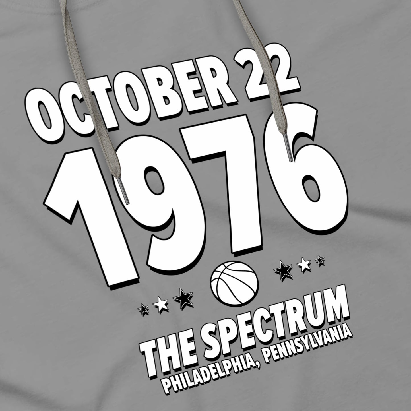 San Antonio Basketball – October 22, 1976 – Hoodie