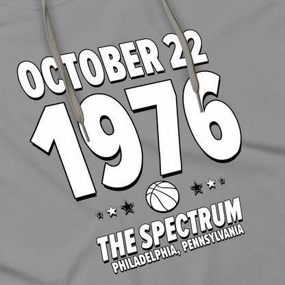 San Antonio Basketball – October 22, 1976 – Hoodie