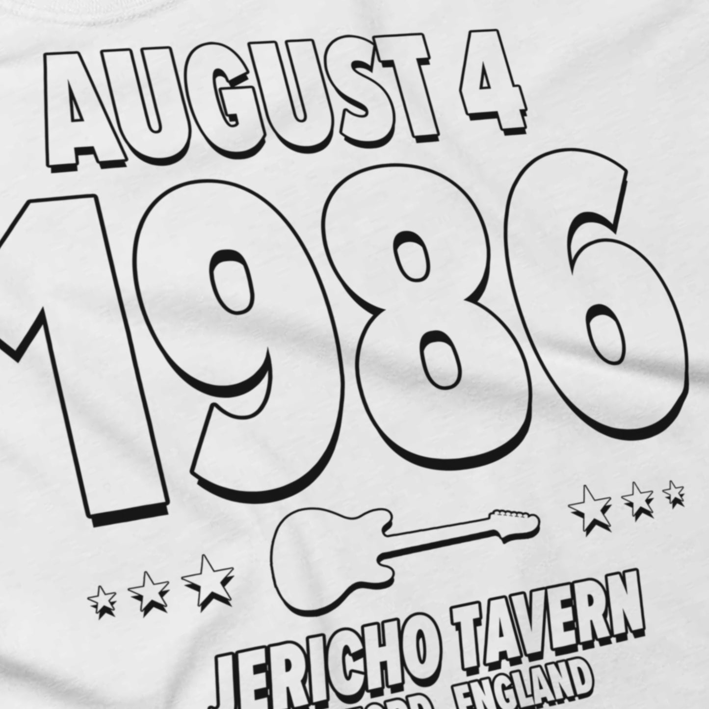 Beautiful Anxiety – 1986 – Origin Tee (Black & White)