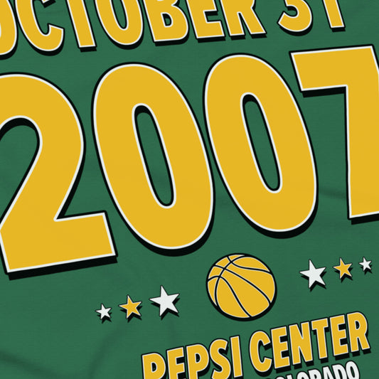 Seattle Basketball – October 31, 2007 – Origin Tee