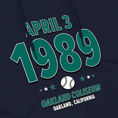 Seattle Baseball – April 3, 1989 – Hoodie
