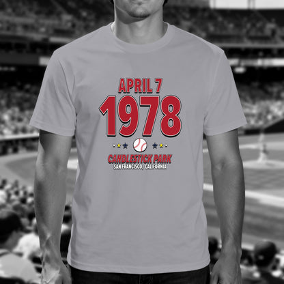 St. Louis Baseball – April 7, 1978 – Origin Tee