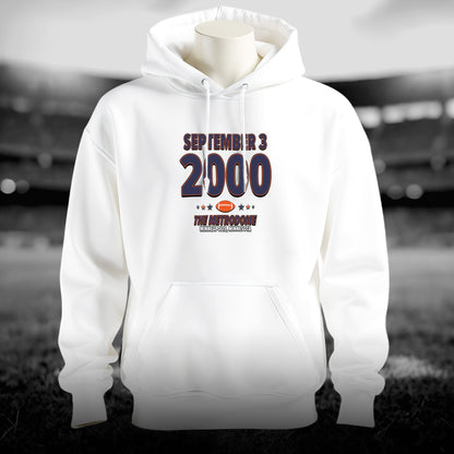 Chicago Football – September 3, 2000 – Hoodie (Black & White)