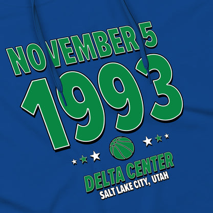 Dallas Basketball – November 5, 1993 – Hoodie